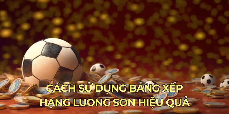 Cách sử dụng bảng xếp hạng Luong Son hiệu quả