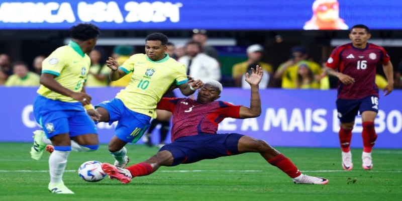 Costa Rica luong son đối đầu đội bóng quốc gia Brazil