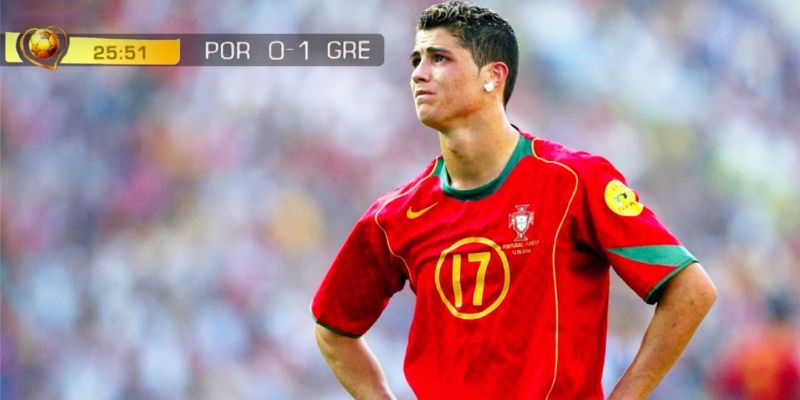 Cristiano Ronaldo khẳng định tên tuổi tại Euro 2004